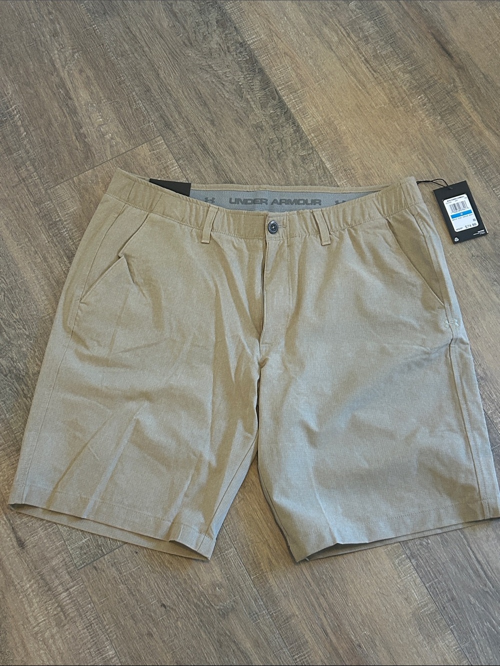 Under Armour Men's Tan Performance Shorts